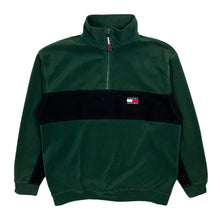 Load image into Gallery viewer, Tommy Hilfiger Two Tone Quarter Zip Pullover - Size L/XL
