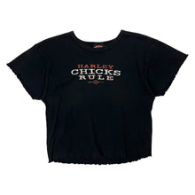 Load image into Gallery viewer, Women&#39;s Harley-Davidson Harley Chicks Rule Tee - Size XL
