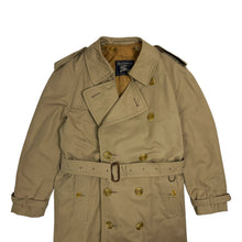 Load image into Gallery viewer, Burberry Nova Check Lined Trench Coat - Size S/M
