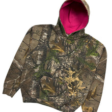 Load image into Gallery viewer, Women&#39;s Realtree Camo Contrast Stitched Hoodie - Size S
