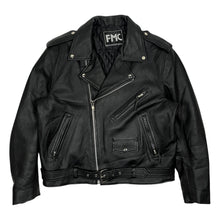 Load image into Gallery viewer, FMC Leather Biker Jacket - Size XL
