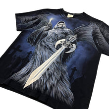 Load image into Gallery viewer, Rock Eagle Angel Of Death All Over Print Tee - Size M/L
