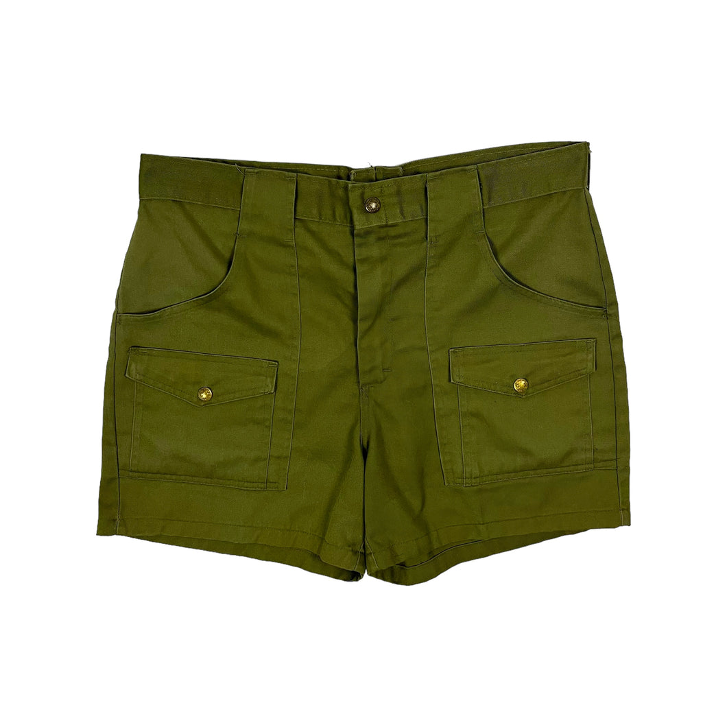 Boy Scout's Of America Uniform Cargo Shorts - Size 34
