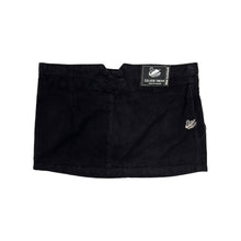 Load image into Gallery viewer, Women&#39;s Silver Swan Buttoned Denim Mini Skirt - Size M
