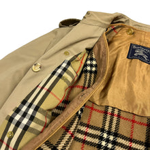 Load image into Gallery viewer, Burberry Nova Check Lined Trench Coat - Size S/M
