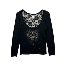 Load image into Gallery viewer, Women&#39;s Parasuco Embellished Mesh-Back Rose Long Sleeve - Size M
