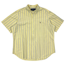 Load image into Gallery viewer, Polo By Ralph Lauren Stripped Short Sleeve Button Up Shirt - XL
