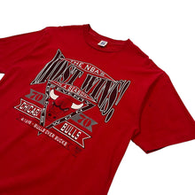 Load image into Gallery viewer, 1996 Chicago Bulls Logo 7 Seventy Wins Tee - Size XL
