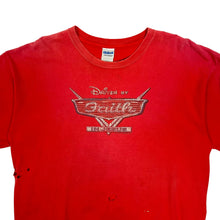 Load image into Gallery viewer, Distressed Driven By Faith Religious Parody Tee - Size XL
