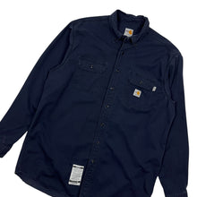 Load image into Gallery viewer, Carhartt Fire Resistant Button Down Work Shirt - Size XXL
