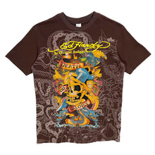 Load image into Gallery viewer, Ed Hardy By Christian Audigier Death Or Glory Tee - Size XL
