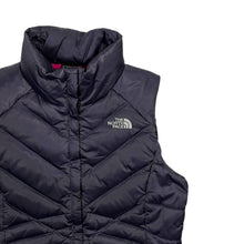 Load image into Gallery viewer, Women&#39;s The North Face 550 Series Down Filled Quilted Satin Puffer Vest - Size S
