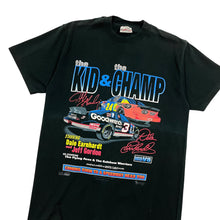 Load image into Gallery viewer, 1995 Dale Earnhardt Jr. &amp; Jeff Gordon Kid &amp; Champ NASCAR Tee - Size XL
