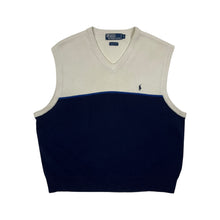 Load image into Gallery viewer, Polo By Ralph Lauren Two Tone Sweater Vest - Size M
