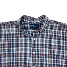 Load image into Gallery viewer, Ralph Lauren Plaid Raw Hem Button Down - Size L
