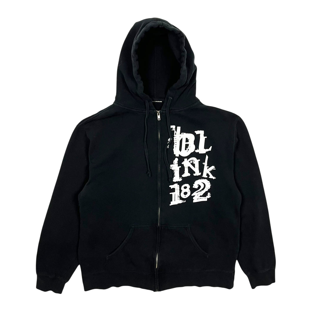 Blink-182 Zip Up Hoodie - Size L