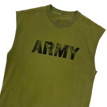 Load image into Gallery viewer, US Military Army Cut Off Tank Top - Size L/XL
