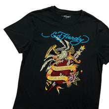 Load image into Gallery viewer, Ed Hardy Pierced Hearts True Love Rhinestone Tee - Size XL
