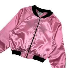 Load image into Gallery viewer, Women&#39;s Grease Pink Ladies Satin Costume Jacket - Size M
