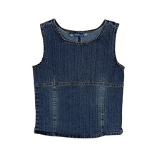 Load image into Gallery viewer, Women&#39;s Cut &amp; Sew Denim Top - Size XS

