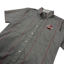 Load image into Gallery viewer, Coca-Cola Pinstripe Delivery Uniform Work Shirt - Size L
