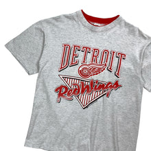 Load image into Gallery viewer, 1990 Detroit Red Wings NHL Faux Layered Two Tone Tee - Size L
