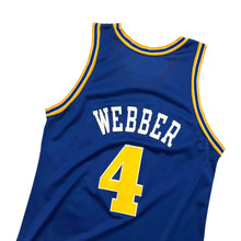 Load image into Gallery viewer, Champion NBA Golden State Warriors Chris Webber Basketball Jersey - Size XL
