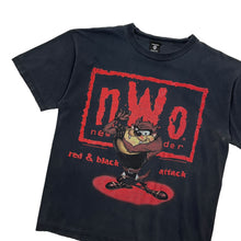 Load image into Gallery viewer, 1998 NWO Taz Red &amp; Black Attack WCW Wrestling Tee - Size XL
