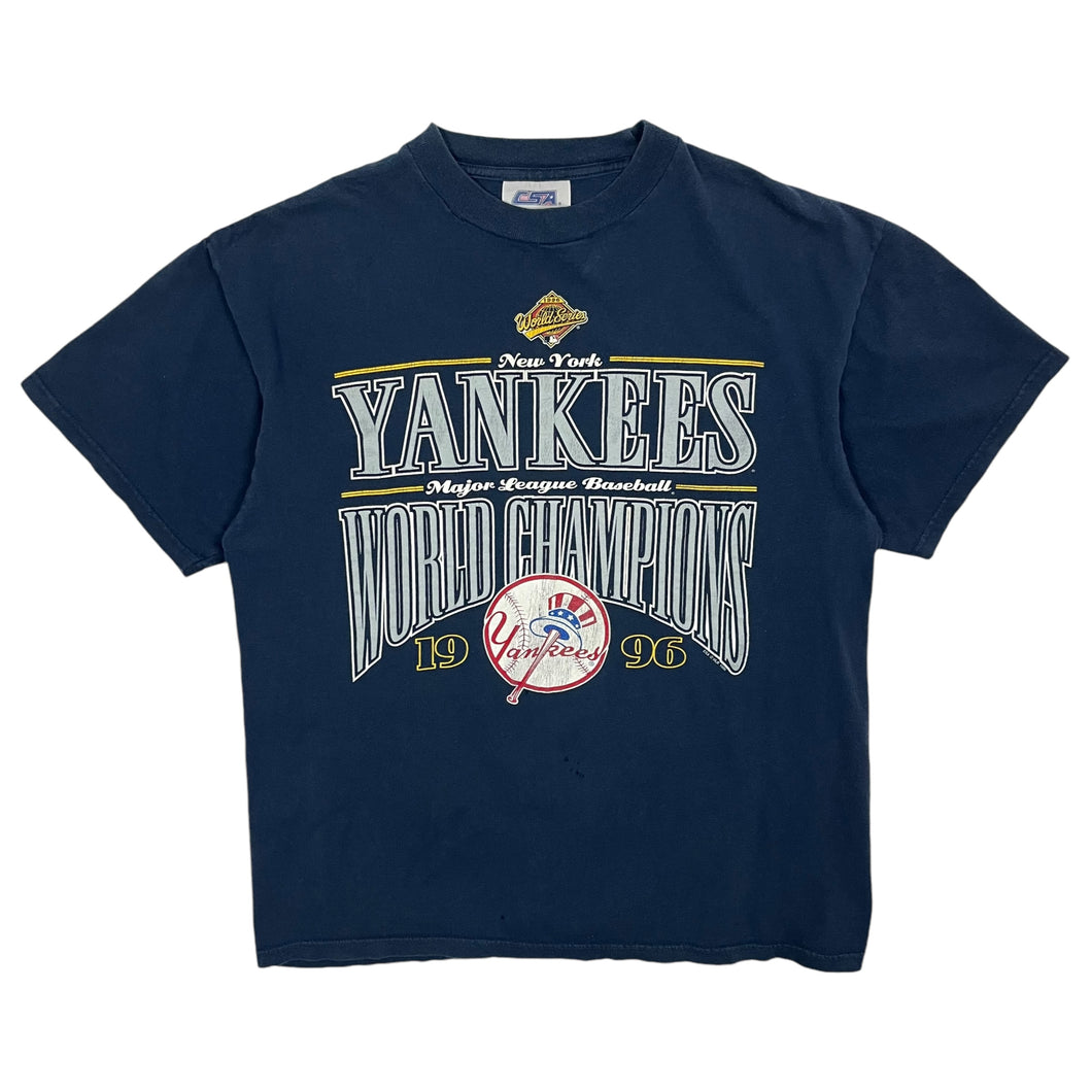 1996 New York Yankees World Champions Tee - Size L