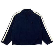Load image into Gallery viewer, Tommy Hilfiger Ribbed Quarter-Zip Sweater - Size XL
