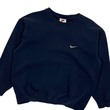 Load image into Gallery viewer, Nike Embroidered Swoosh Crewneck Sweatshirt - Size L
