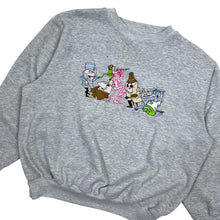 Load image into Gallery viewer, Pink Panther Embroidered Crewneck Sweatshirt - Size L/XL
