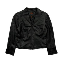 Load image into Gallery viewer, Women&#39;s Danier Leather Bomber Jacket - Size M/L
