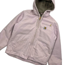 Load image into Gallery viewer, Carhartt Sherpa Lined Hooded Work Jacket - Size S
