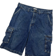 Load image into Gallery viewer, Utility Baggy Denim Cargo Shorts - Size 36&quot;
