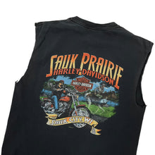 Load image into Gallery viewer, 2004 Harley-Davidson Sauk Prairie Cut Off Tank - Size L
