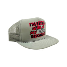 Load image into Gallery viewer, 1994 Deadstock I'm Retired Mesh Trucker Hat - Adjustable
