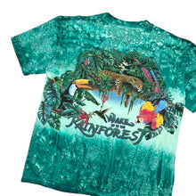 Load image into Gallery viewer, 1994 Wake Up To The Rainforest All Over Print Tee - Size
