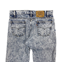 Load image into Gallery viewer, Levi's 505 Acid Wash Denim Jeans - Size 33"
