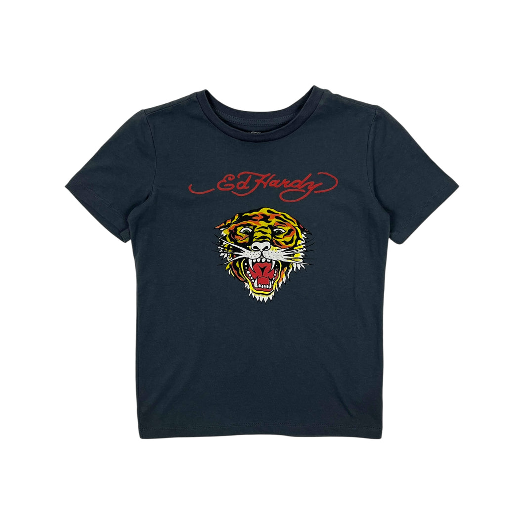 Women's Ed Hardy Tiger Baby Tee - Size S
