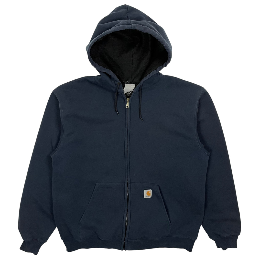 Carhartt Heavyweight Lined Hooded Jacket - Size XL