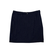 Load image into Gallery viewer, Women's Esprit Pin-stripe Belted Skirt - Size XS
