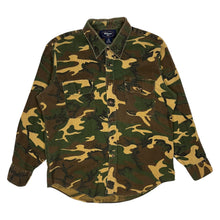 Load image into Gallery viewer, Civilian Woodland Camo Flannel - Size L
