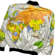 Load image into Gallery viewer, 1989 Wearin&#39; The World Tyvek Map Jacket - Size M/L
