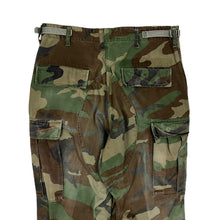 Load image into Gallery viewer, US Army Woodland Camo Trousers - Size 31"
