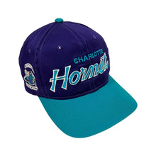 Load image into Gallery viewer, Charlotte Hornets Sports Specialties Script Logo Snapback Hat - Adjustable
