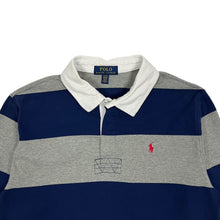 Load image into Gallery viewer, Polo By Ralph Lauren Striped Rugby Shirt - Size M
