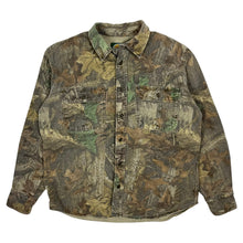 Load image into Gallery viewer, Cabela&#39;s Advantage Realtree Camo Hunting Shirt - Size L
