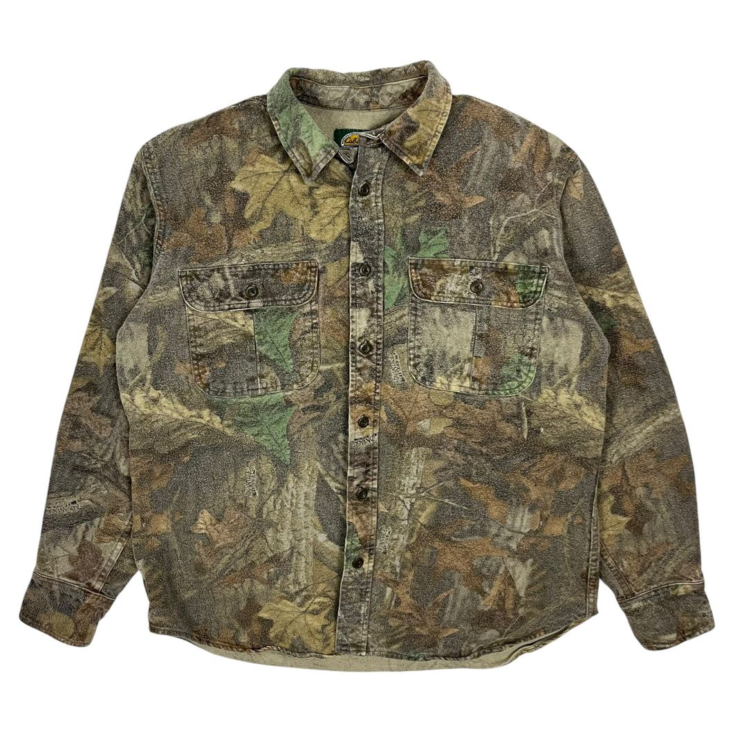 Cabela's Advantage Realtree Camo Hunting Shirt - Size L