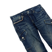 Load image into Gallery viewer, Women&#39;s Hysteric Glamour Studded Denim Capris - Size M

